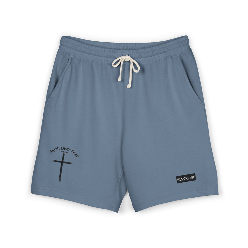 BLVCKLINE “Faith Over Fear” Fleece Sweat Shorts